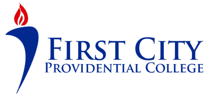 First City Providential College crest